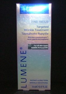 Lumene Time Freeze Targeted Wrinkle Treatment 47 FL Oz