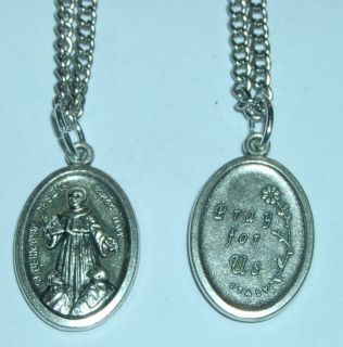 St Bernadine of Siena Holy Medal Lung Diseases Public Relations