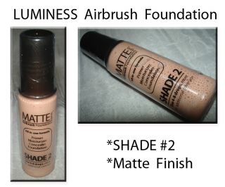 LUMINESS AIR   Airbrush FOUNDATION Shade #F2   .55 oz BOTTLE   MATTE