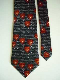 6289 Necktie Mens Tie Keith Daniels Valentines Day