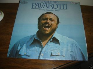 Sole Mio Pavarotti Favorite Neapolitan Songs Record