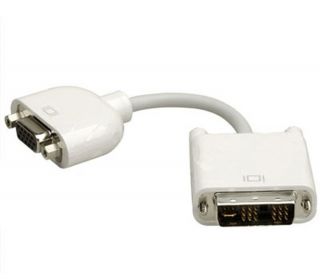 Apple Display Adapter DVI to VGA Connect PowerBook PowerMac G4 to VGA