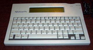 Alphasmart Pro Portable Word Processor PC Mac IIGS