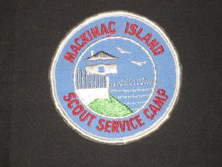 Mackinac Island Scout Service Camp Patch C22