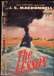 1961 1st Edition J E Macdonnell WW2 The Lesson Royal Australian Navy