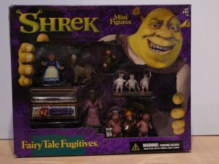 Shrek Mini Figures by MacFarlane 2001