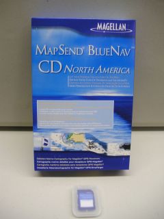 Magellan Mapsend Bluenav CD North America for Meridian Platinum