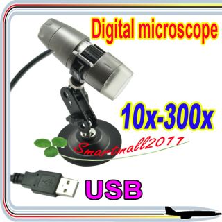 Digital Microscope 10 300x Magnif New Use Portable Equipment