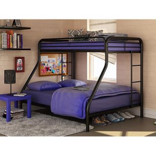 Full Loft Bed Dorm Room Childs Childrens Kids Bunk Furniture