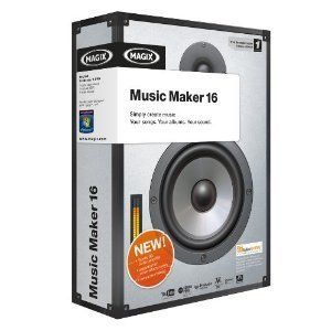 New Magix Music Maker 16 for PC XP Vista 7 SEALED Retail Box