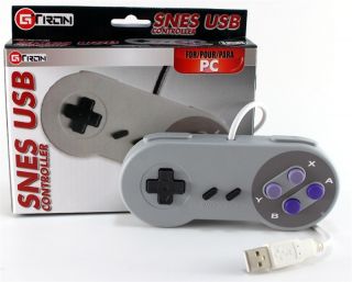 Retro Super Nintendo SNES USB Controller for PC MAC Controllers SEALED