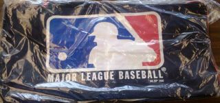 Major League Baseball duffle bag with American and National League