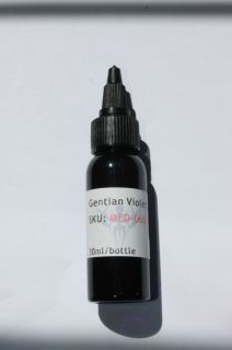 Gentian Violet 30ml 1oz Bottle Body Piercing Tattoo Marker Ink