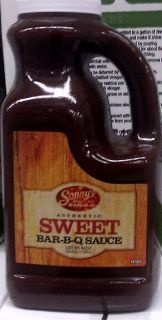 84 oz Sonnys Real Pit Sweet BBQ Sauce 1 Gallon Barbecue Sauce