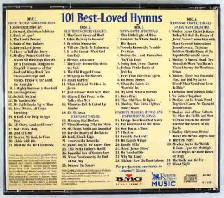 101 Best Loved Hymns 4CD Gospel Spiritual Reader Digest