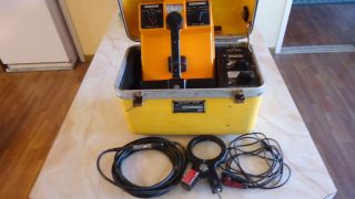 EXCE COND. DYNATEL 573A SHEATH FAULT CABLE PIPE LOCATOR ,CLAMP,MANUAL