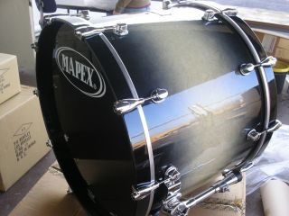 Mapex Orion Series 18x24 Blue Mist Burst Bass Drum