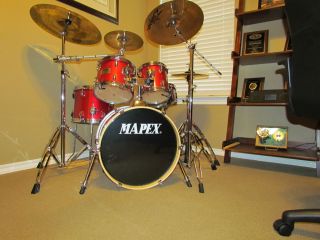 Mapex V Series Drum Kit   Small but Sounds Amazing! Must Pick Up in