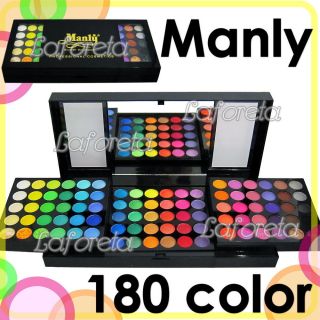 Manly 180 Color Eyeshadow Party Makeup Salon Palette