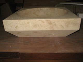 Natural Stone Travertine Stone Marble Vessel Sink Onyx