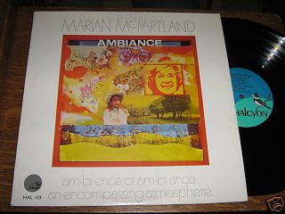 Marian McPartland Jazz Piano LP Ambiance 1970 USA Issue