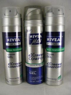 Nivea for Men Shave Shaving Gel Cream Extreme Comfort