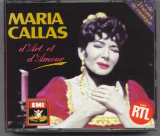Maria Callas D Art Et D Amour Mint Import 2 CD Box Set
