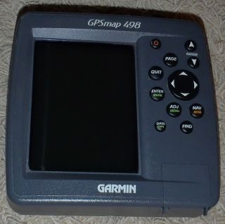 Garmin GPSMAP 498 GPS Marine Boat Receiver Fishfinder
