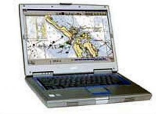 Laptop Marine GPS Chart Plotter Navigation System AIS