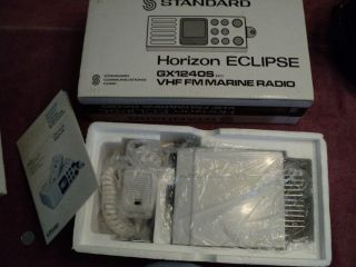 Horizon Eclipse GX1240S Marine Radio VHF FM Never Used in Box