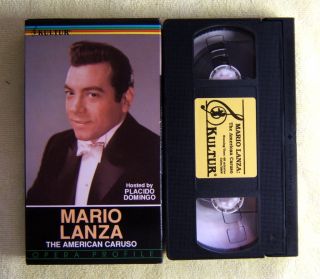 Mario Lanza The American Caruso Kulter VHS