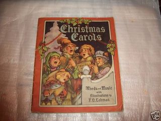 Christmas Carols with Illustrations by F D Lohman