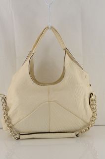MS by Martine Sitbon Cream Vanilla Leather Satchel Bag $425