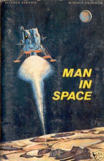 Man in Space by Marvin L Stone 1967 Softcover Book