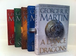 Fire Game of Thrones Hardcover Set Brand New George R R Martin
