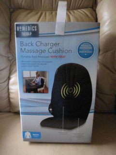 HoMedics Thera P Back Charger Massage Chair Seat Cushion w Heat VC 100