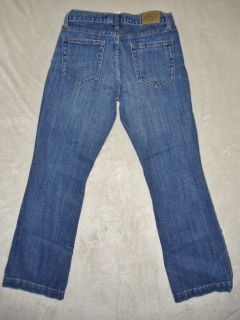 0591 Gap 1969 Womens Size 6 Blue Jeans Flare 32x30 Pants