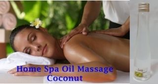 Coconut Body Oil Massage Home Spa Aromatherapy 60 ml Free Shipping
