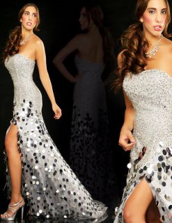 Dana Mathers Luna Dress Formal Gown Prom Pageant Dress Size 8 $598