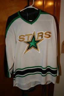 Dallas Stars Blank Hockey Jersey Size L