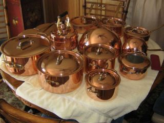 William Sonoma Mauviel Copper Cookware
