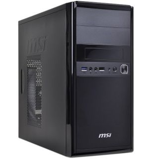 MSI s 6811 4 Bay MATX Mini Tower Computer Case w O PSU Black