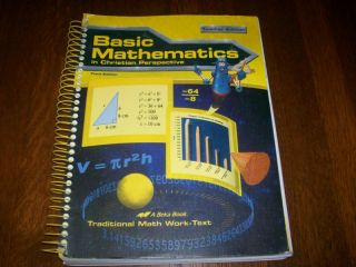 Beka Book Basic Mathematics Math Book Christain