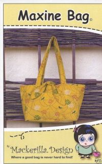 Maxine Bag Pattern 07761 Mackerilla Design