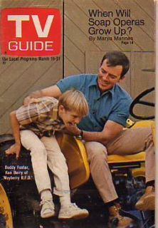 1969 TV Guide March 15 Mayberry RFD Hawaii Five 0 Berry