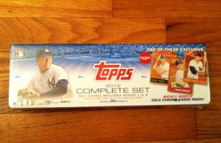 2012 TOPPS COMPLETE FACTORY SET SERIES 1 2 661 HARPER RC MANTLE GOLD