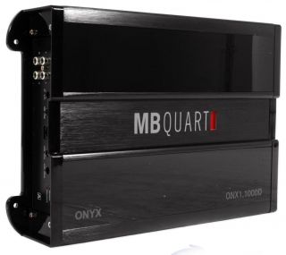 New MB Quart ONX1 1000D Amplifier 1000 Watts Monoblock Class D Amp