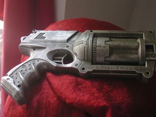 Army Green Steampunk Fallout Nerf Maverick Gun Pistol