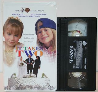 Mary Kate and Ashley It Takes Two VHS Video Movie