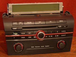 Mazda MX3 Radio 6 CD Model 14794078 Works Fine